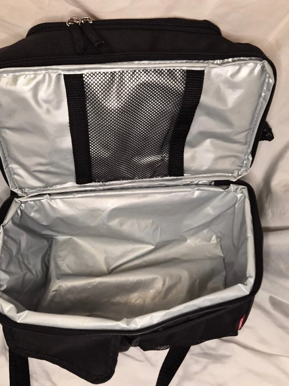 Thermos Soft-Sided Insulated Lunch Bag – Black, Portable Thermal Cooler for Men